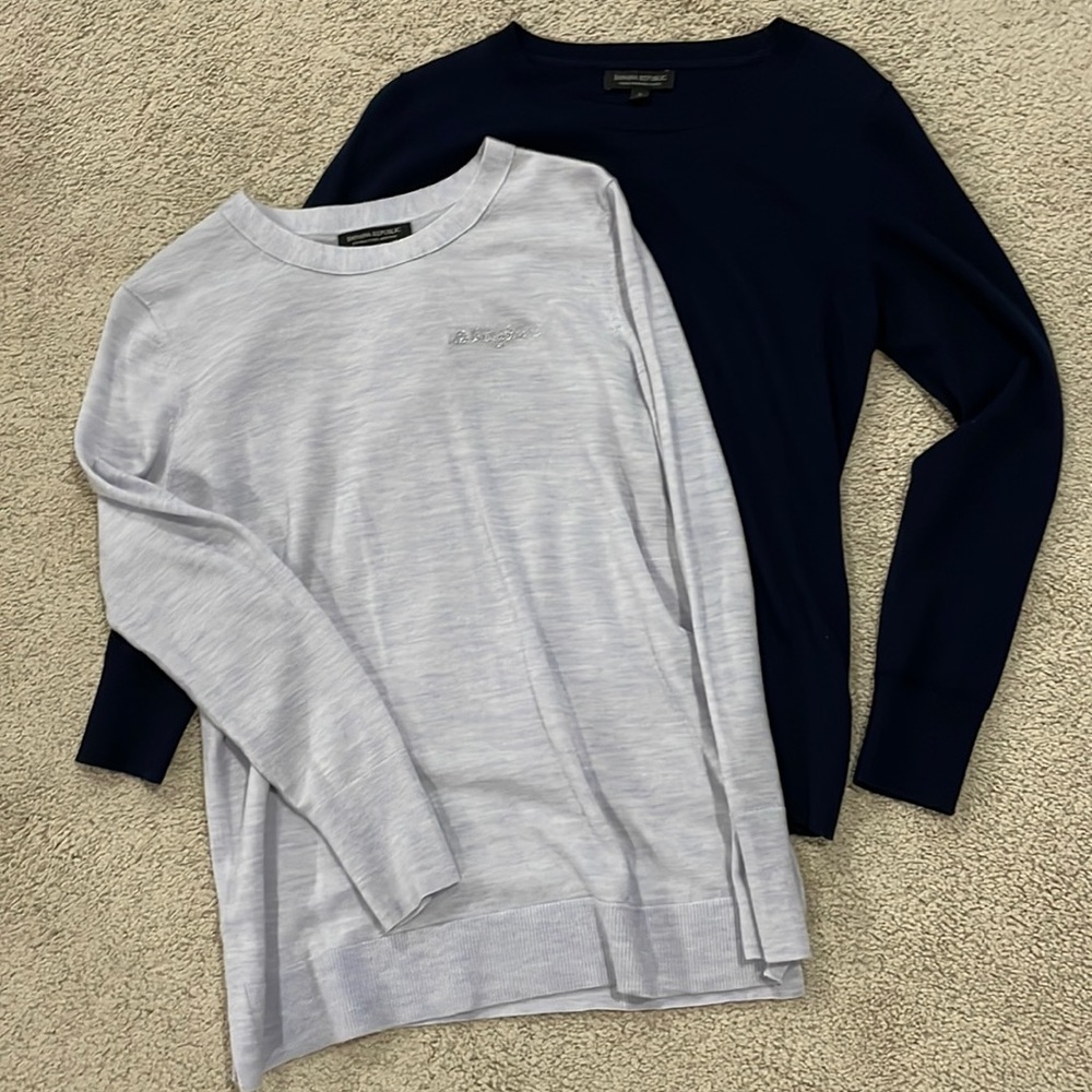 Bundle of 2 Merino Wool Sweaters - S